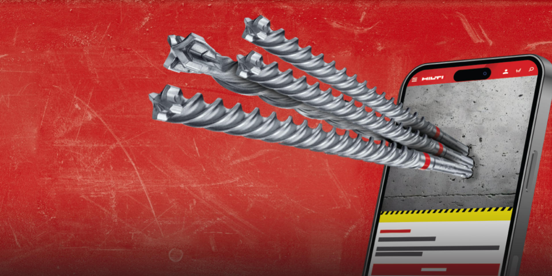 Hilti employee and customer on a jobsite